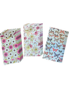 10 Enveloppes Fleuries & Papillons 9x16.5 cm