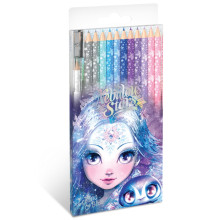 12 Crayons De Couleur En Bois - Frost - Nebulous Stars