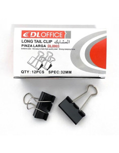 12 Pinces à Clips 32 mm - Dingli