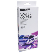12 Tubes Acrylique De Couleur Glitter 12 ml ART RANGERS