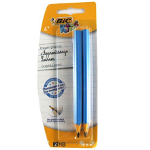 2 Crayons HB Graphite D'apprentissage - Bic Kids