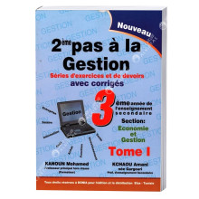 2ème Pas À La Gestion - Tome 1 - 3ème Eco Gestion