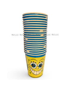 20 Gobelets en Carton, Sponge Bob