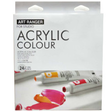 24 Tubes De Couleur Acrylique 12ml ART RANGERS
