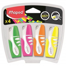 4 Surligneurs Fluo-Peps MAPED