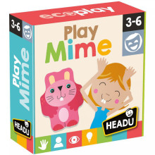 40 Cartes illustrées Play Mime - HEADU