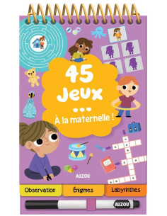 45 JEUX A LA MATERNELLE