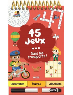 45 JEUX DANS LES TRANSPORTS