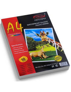 50 Papiers Photo 260gr - Narsurn