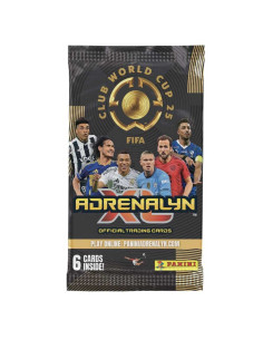 6 Cartes Adrenalyn XL Club Coupe du Monde Fifa 2025 - Panini