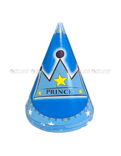 6 Chapeaux en Carton Thème, Prince