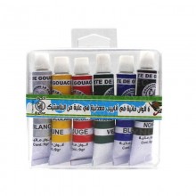 6 Gouache Cristal LE COQ
