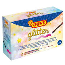6 Gouaches Glitter, 55ml - Jovi