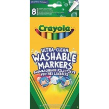 8 FEUTRES FINS LAVABLES CRAYOLA 8330