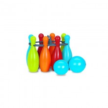 8 PIECES DE BOWLING ET 2 BOULES 11081