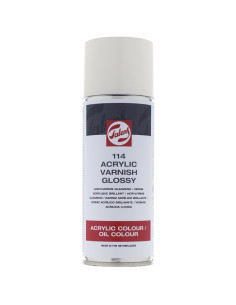 Aérosol Vernis Peinture Acrylique Brillant 114 - 400ml - TALENS