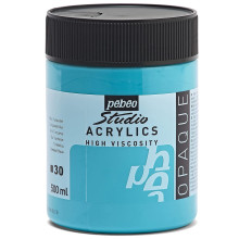 Acrylique Fine Studio 500 Ml Bleu Turquoise 30 PEBEO