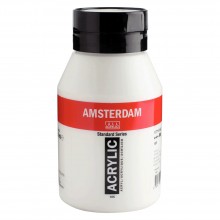 Acrylique Pot 1000ml Blanc de Titane 105 - Amsterdam