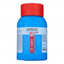 Acrylique Pot 750ml Cyan Primaire 572 - Art Creation