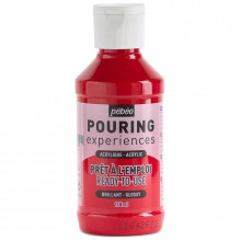 Acrylique Pouring Experiences, Rouge Magenta - Pébéo