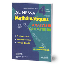 Al Messa Mathématiques - Analyse et Géométrie - 4ème Scientifiques Exp.