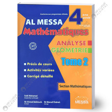Al Messa Mathématiques - Tome 2 - 4ème Mathématiques