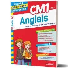 Anglais CM1 9/10ans - Nouveau Cahier du jour Cahier du soir - Magnard