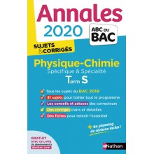 ANNALES BAC 2020 PHYSIQUE-CHIMIE TERM S