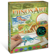 Aquarelle Magique, Dinos Art - Réf.15052