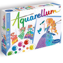 Aquarellum Junior, Princesses Fleurs - Sentosphère