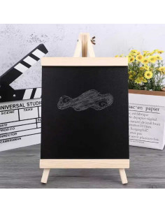 Ardoise Chevalet Noir GM, 20x35 cm