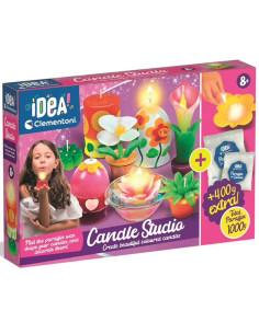 Atelier Créatif de Bougies Colorées, Candle Studio - Clementoni