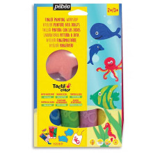 Atelier Peinture Gouache Enfant, Primacolor Animaux De La Mer - Pébéo