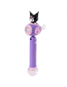 Baguette à Bulles Kuromi avec Ventilateur et LED Rotatif 180°