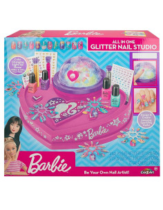 Barbie All in One Glitter Nail Studio, Cra-Z-Art