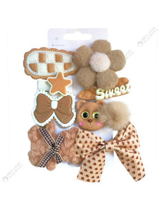Blister de 8 Accessoires Cheveux