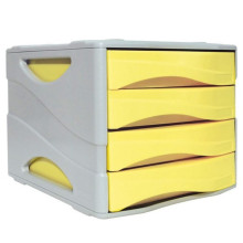 Bloc de 4 tiroirs Arda Pastel Jaune