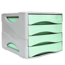Bloc de 4 tiroirs Arda Pastel Vert