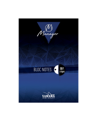 BLOC NOTES A4 YAMAMA MANAGER LIGNES PERF