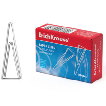 Boîte 100 Trombones Triangulaire Nickelés ErichKrause