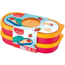 Boîte à Déjeuner Maped x2, Rose - Réf.870901