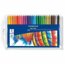 Boîte Contenant 24 Feutres - STAEDTLER - Noris® Club - 325-WP24