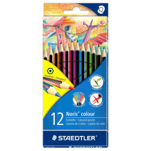 Boite 12 Crayons Assorties - STAEDTLER - Noris® Couleur 185