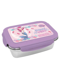 Boite à Goûter Must Team en Acier Inoxydable, 900 Ml - Réf.585751