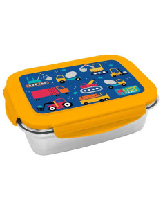 Boite à Goûter Must Team en Acier Inoxydable, 900 Ml - Réf.586474