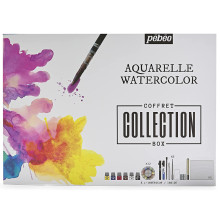 Boite Aquarelle Fine Demi-Godets - Pébéo