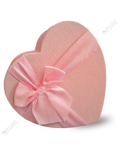 Boite Cadeau Coeur MM, Rose