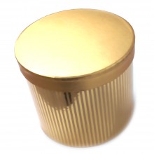Boite Cadeau Cylindre Rayures GM - Réf. 058157