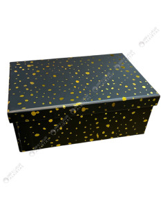 Boite Cadeau Imprimé Rectangulaire, 37x28 cm