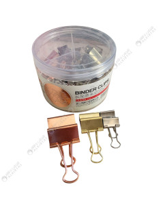 Boite Clip Binder 19,25,32mm Métallique - Dingli